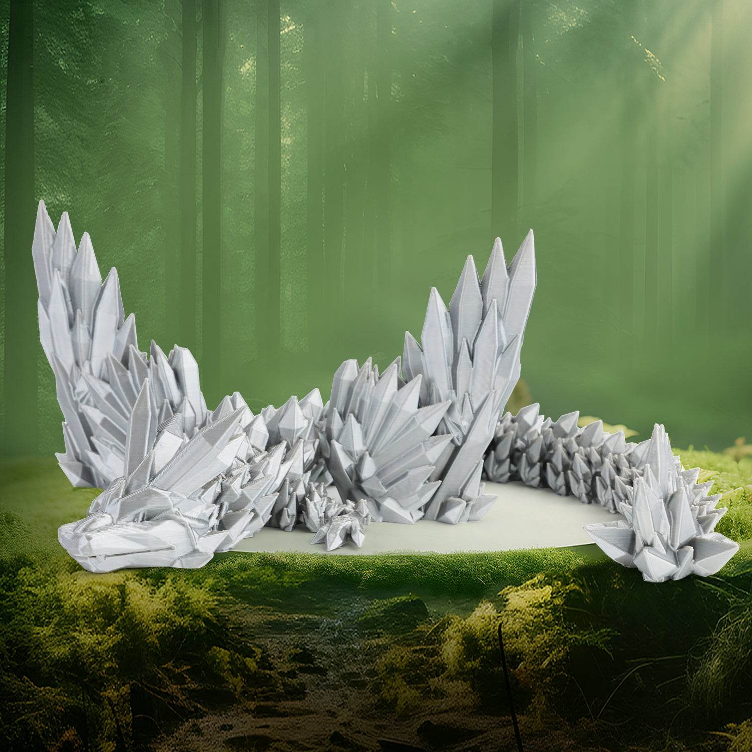 Silk PLA Filament Silver Shiny Surface - Lovoon