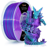 2color Silk Teal/Dark Violet(blue/Purple)